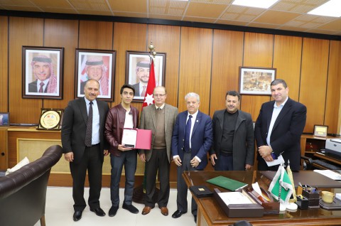 The First place in the International PISA Test for a Student from Yarmouk’s Model School